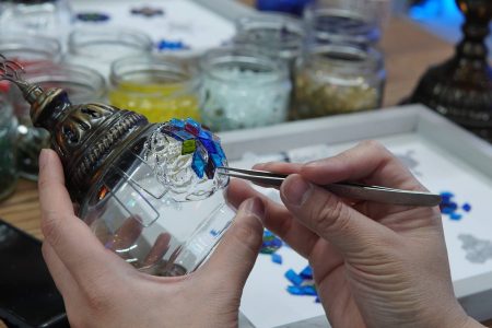 Mosaic Lamp Workshop in Cappadocia